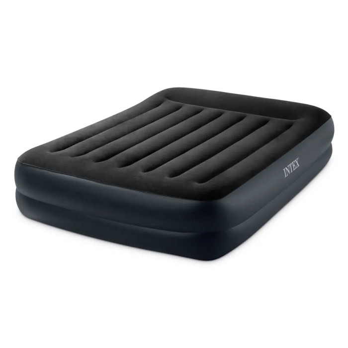 Matelas Gonflable Électrique 2 Places 'fibertech' Bleu