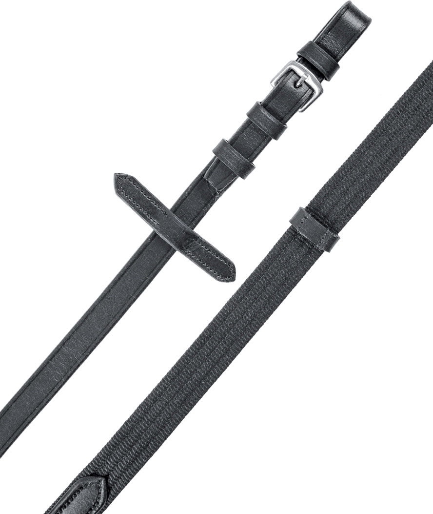 Supreme Schwarz Zügel Für Pferd Web - Bild 2
