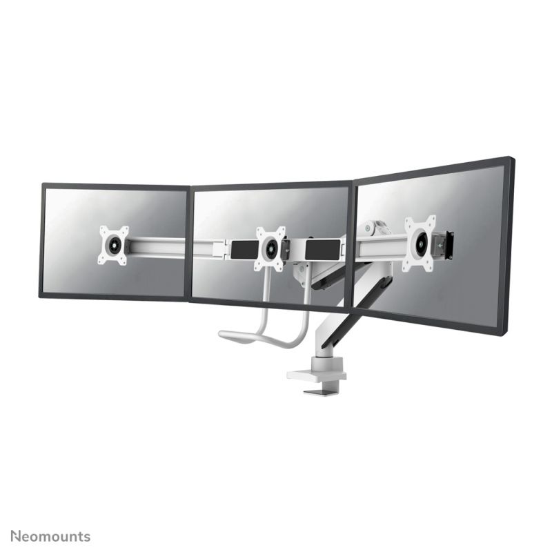 Neomounts NM-D775DX3WHITE (Tisch, 27", 6 kg), Monitor Halterung, Weiss - Bild 4