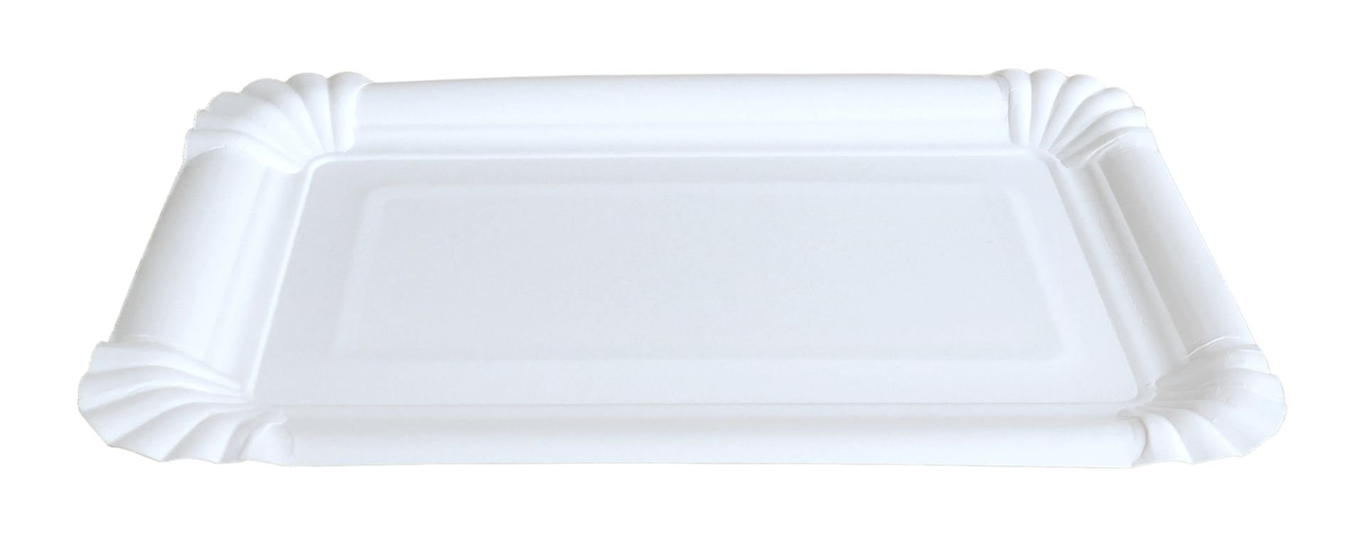 Braun Weiss Einweggeschirr, Teller 13X20cm 20Er Pg - Image 3