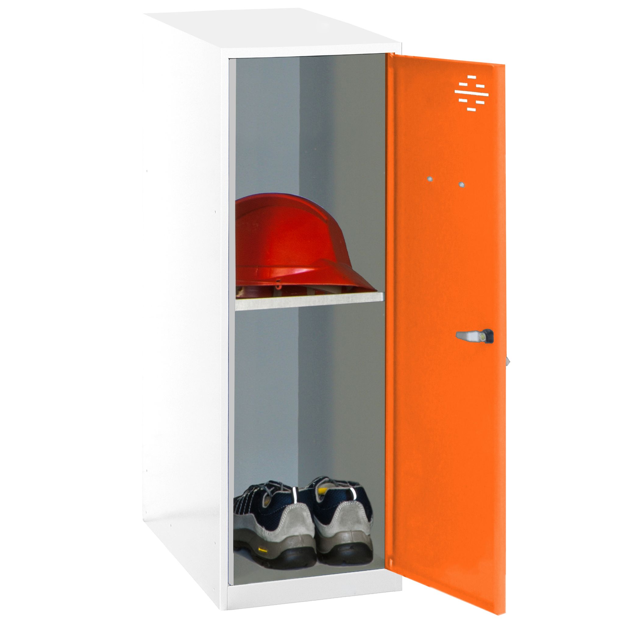 Simonrack Weiß Simonlocker Mini Schrank Orange 915X400x500 Mm