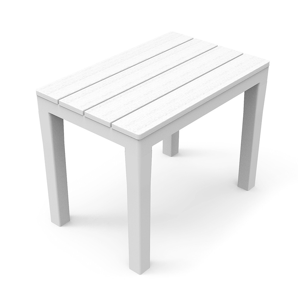 Progarden - Banc D'Extérieur. Couleur: Blanc 38.5x60x45cm Ipae