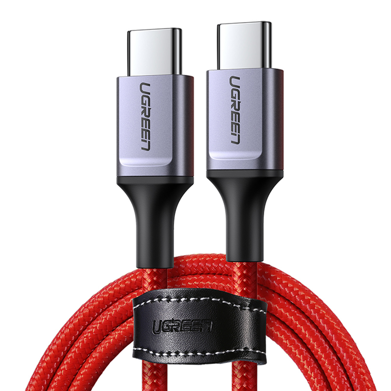 Ugreen Rot Us294 Usb-C 2.0 / Usb-C 2.0 3A Kabel –