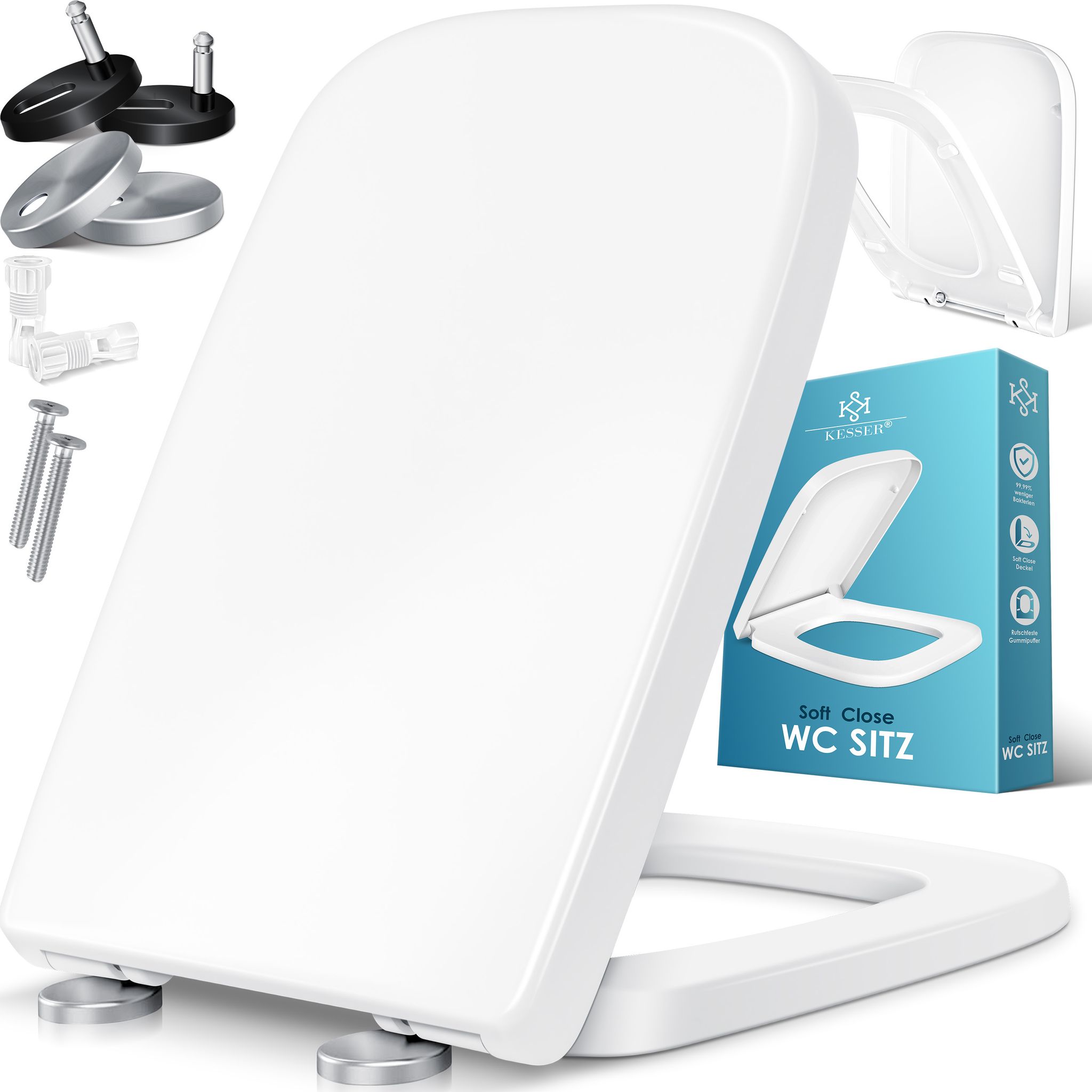 Kesser® Sedile Wc Con Chiusura Ammortizzata Softclose - E-form
