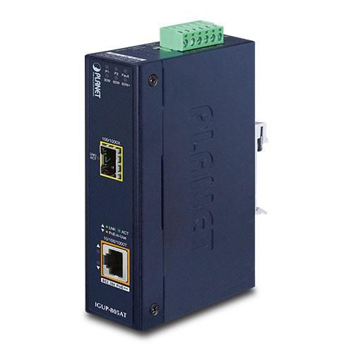 Planet Industrial 1-Port 100/1000X, Data Converter - Bild 3