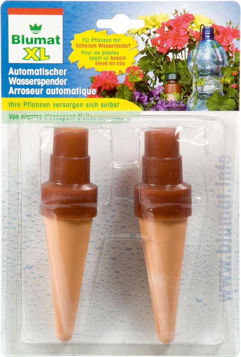 Blumat Braun Bewässerungskugeln + Tonkegel, Flaschenadapter Mit Tonkegel (Tonkegel) - Image 2