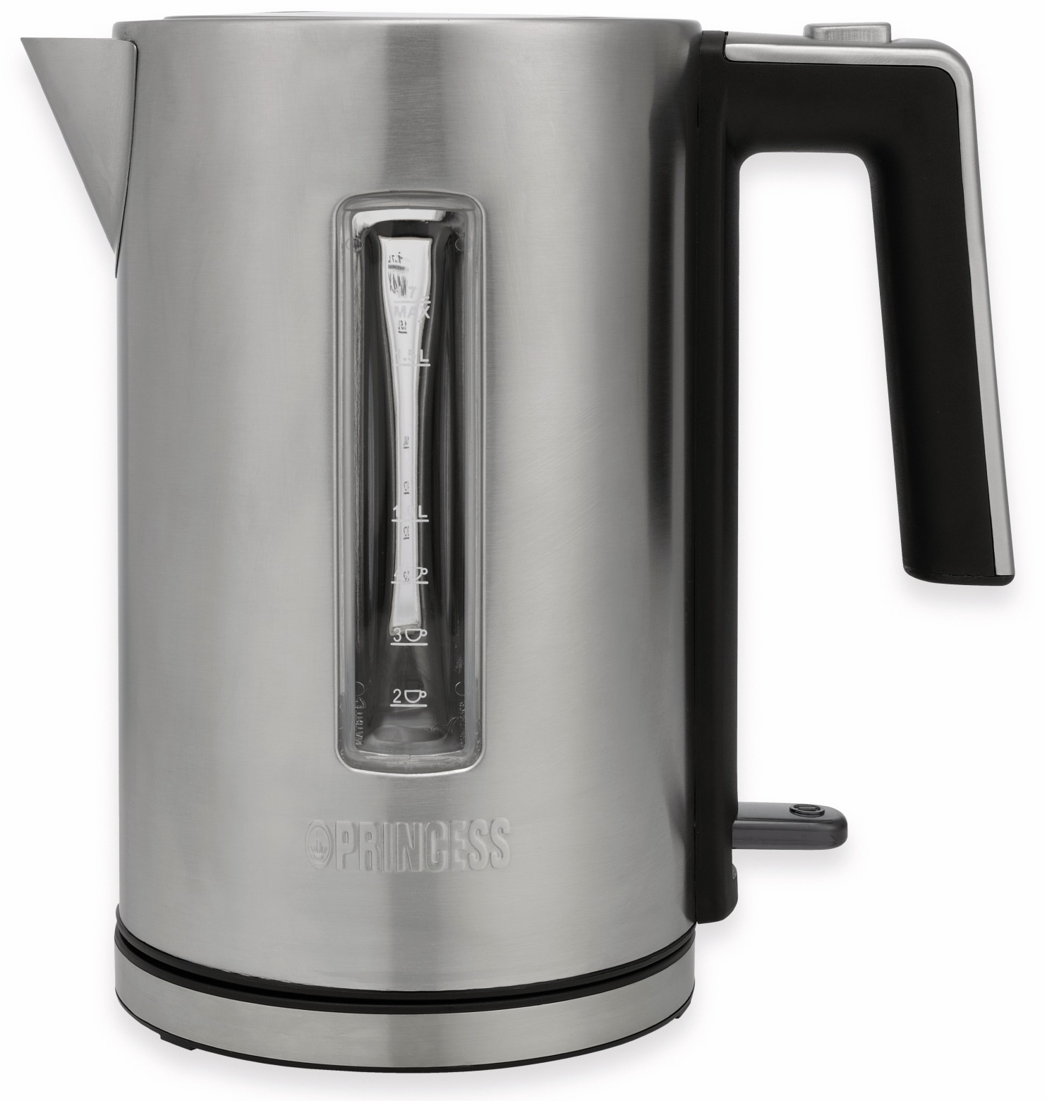 Princess 236046 Deluxe Wasserkocher 1,7 L Edelstahl/Schwarz - Image 4
