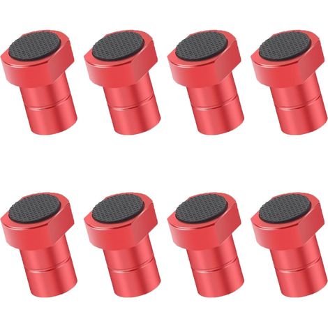 Chiens d'établi en alliage d'aluminium anodisé, ouverture 20 mm, lot de 8
