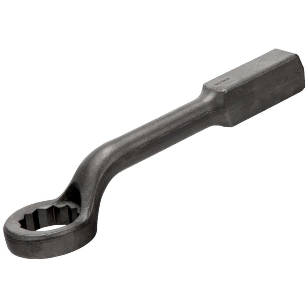 Bahco Tiefgekröpfter 60 Mm Schlag-Maulschlüssel Mit Ringende, 355 Mm
