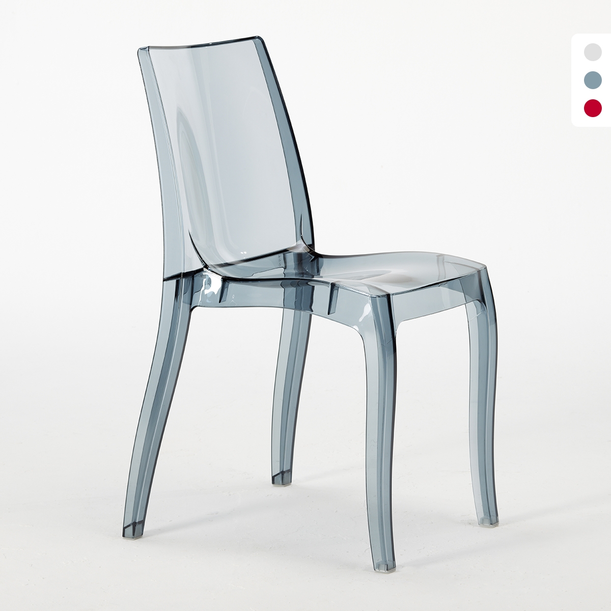 Grand Soleil – Chaise Salle À Manger Bar Empilable En Polycarbonate