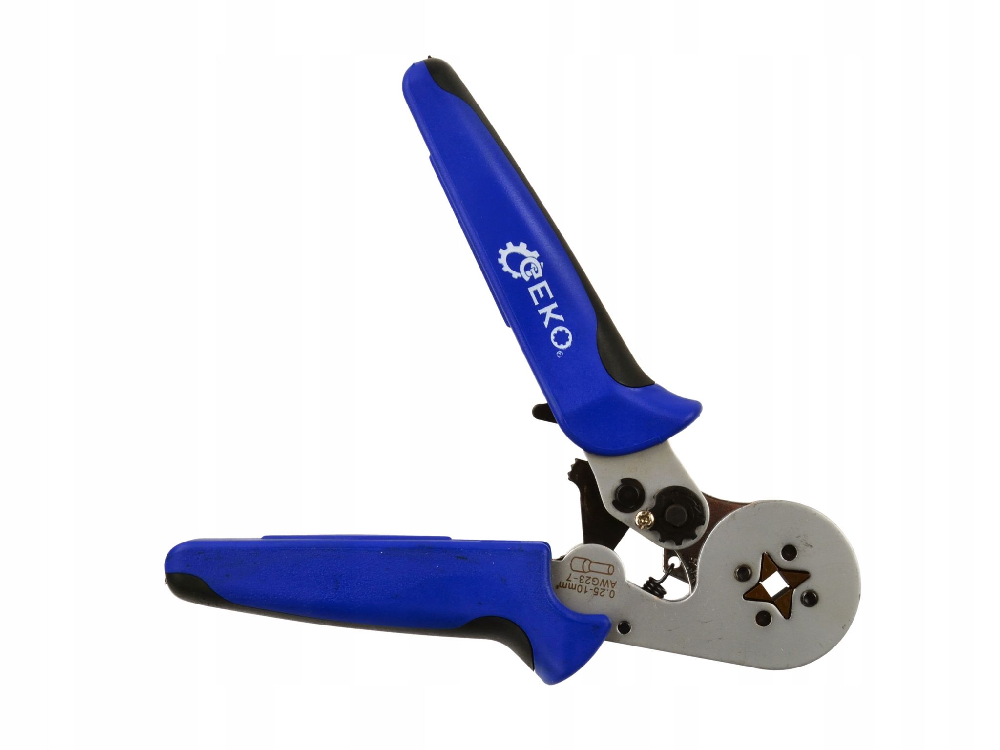Import Crimping Tool Geko G01772 0.25-10 Mm² Ergonomisch