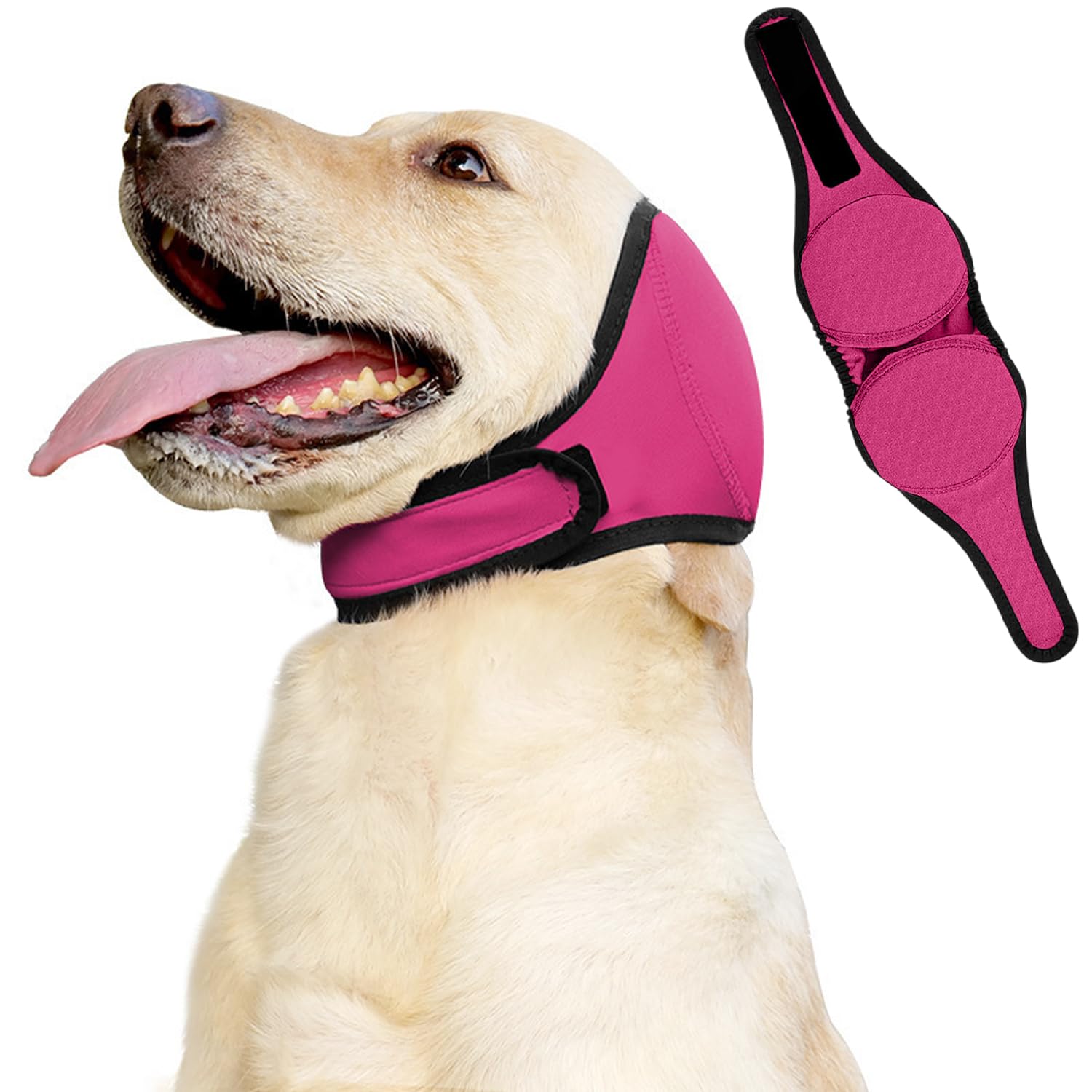 Cuffie Per Cani, Cuffie Regolabili, Protezione Contro Rumore E Ansia, Comoda Felpa Con Cappuccio Calmante Per Toelettatura, Nuoto, Temporali, Fuochi D'Artificio（s）