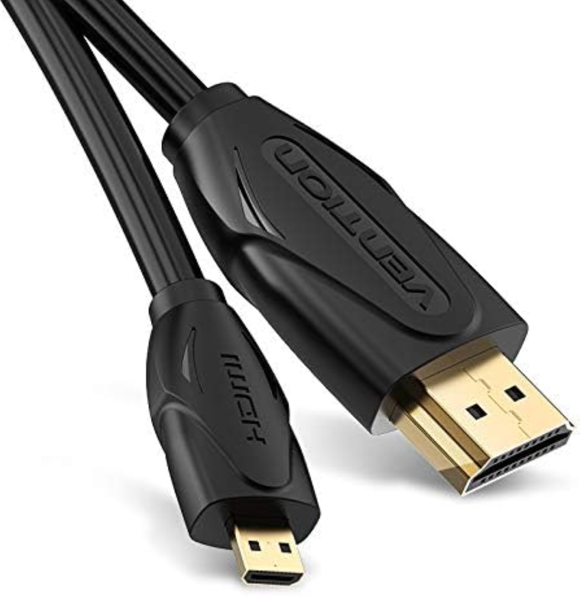 Vention Schwarz Hdmi Kabel Vaa-D03-B300 Mini Hdmi Auf Hdmi 3M Hdmi Kabel Vaa-D03-B300 Mini Hdmi Auf Hdmi 3M - Bild 4