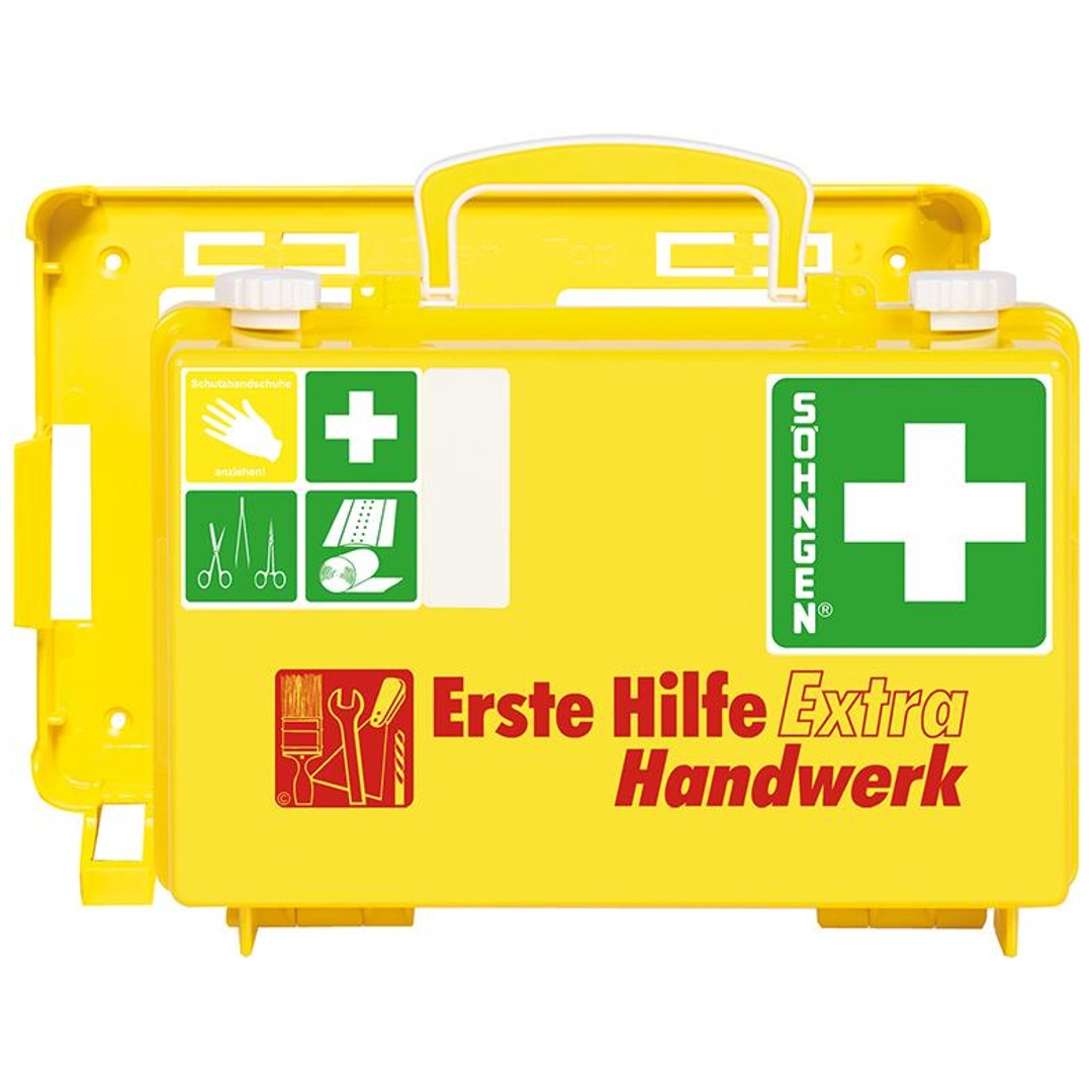 Söhngen Gelb Erste Hilfe Extra Handwerk Quick-Cd Din 13157