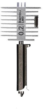 Bambu Lab A1/A1 Mini/A2l Hotend With Stainless Steel Nozzle 0.2 Mm - Bild 4