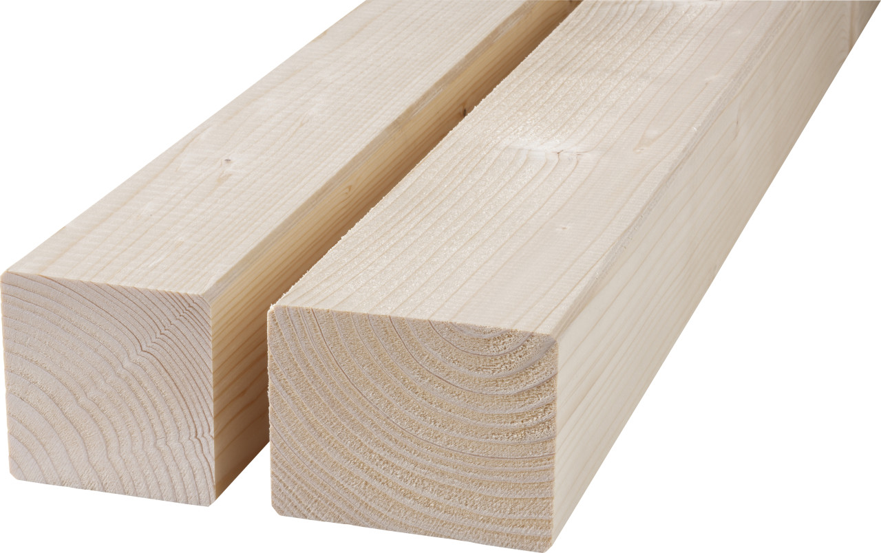 Weitere - Rahmen Fichte / Tanne Kanten Gefast Kammergetrocknet 2000 X 54 X 54 Mm 4-seitig