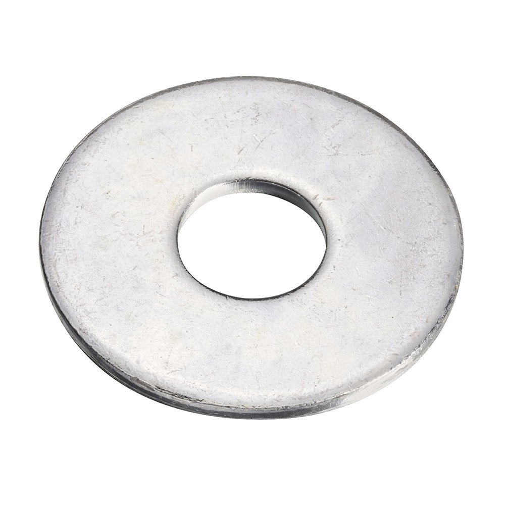 Box L 100 Stück. Große Flache Scheibe Zink 6, 4x18mm Fadix