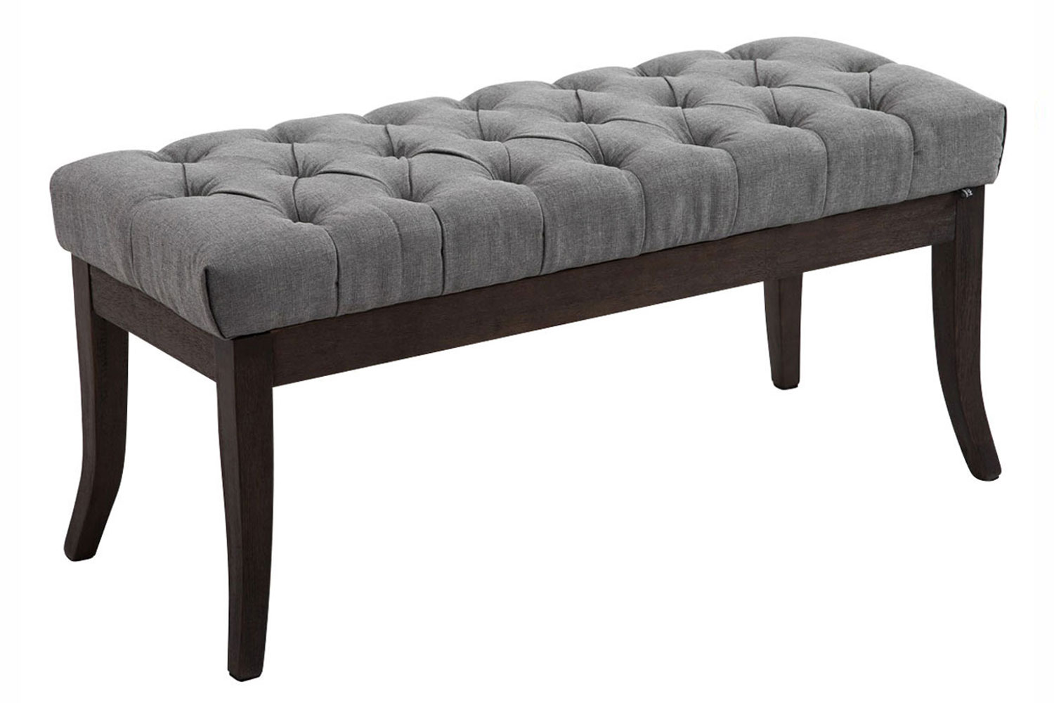 Clp Sitzbank Ramses Stoff Antik-dunkel Grau 100 Cm
