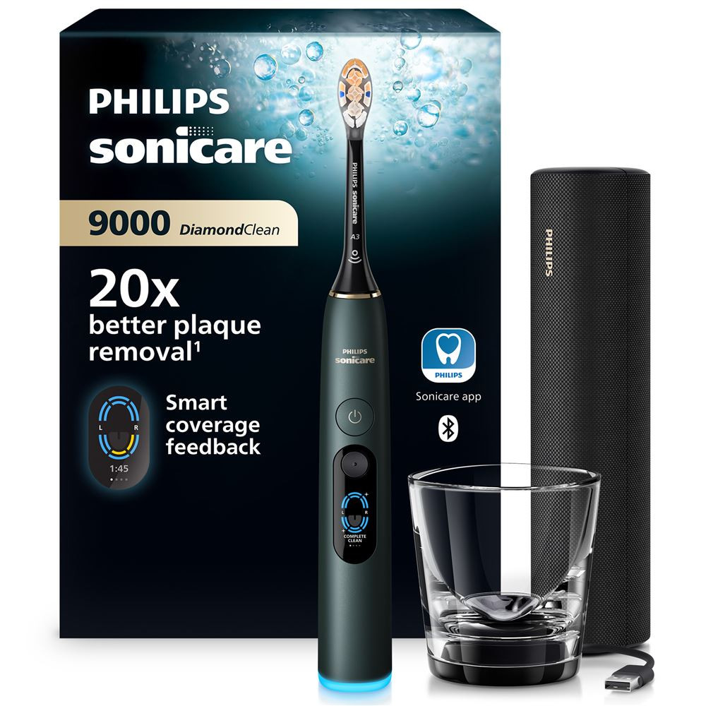 Philips Sonicare 9000 Diamondclean Hx9213/84 Elektrische Schallzahnbürste 1 St. - Bild 4