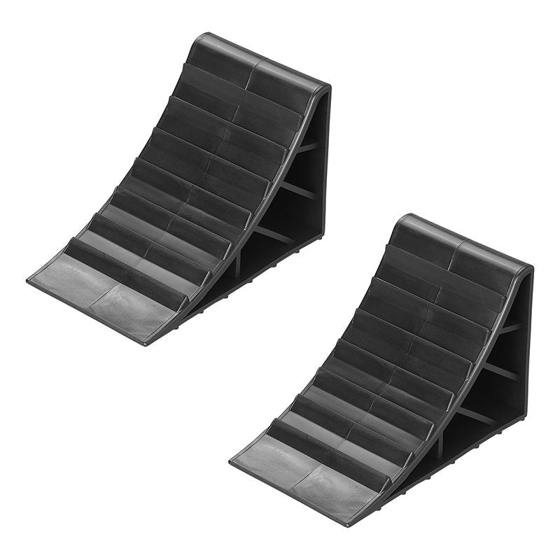 2 x Unterlegkeile mit Griff Bremskeile Wohnwagen Anhänger PKW Hänger - Image 3