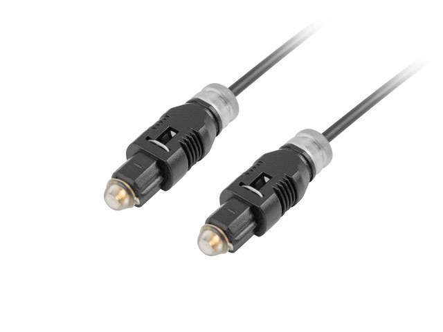 Lanberg CA-TOSL-10CC-0030-BK Glasfaserkabel TOSLINK (3 m, Toslink Kabel), Audiokabel - Bild 7