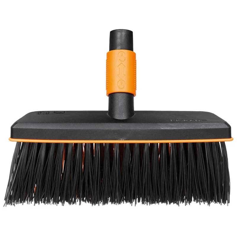 Fiskars Schwarz Quikfit Allzweckbesen Länge 185 Mm Arbeitsbreite 26 Cm, 100141