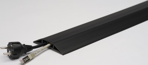 Kabelbrücke Typ 2, Signalgelb/Schwarz, 3m L x 75mm B x 12mm H - EHA - Bild 6