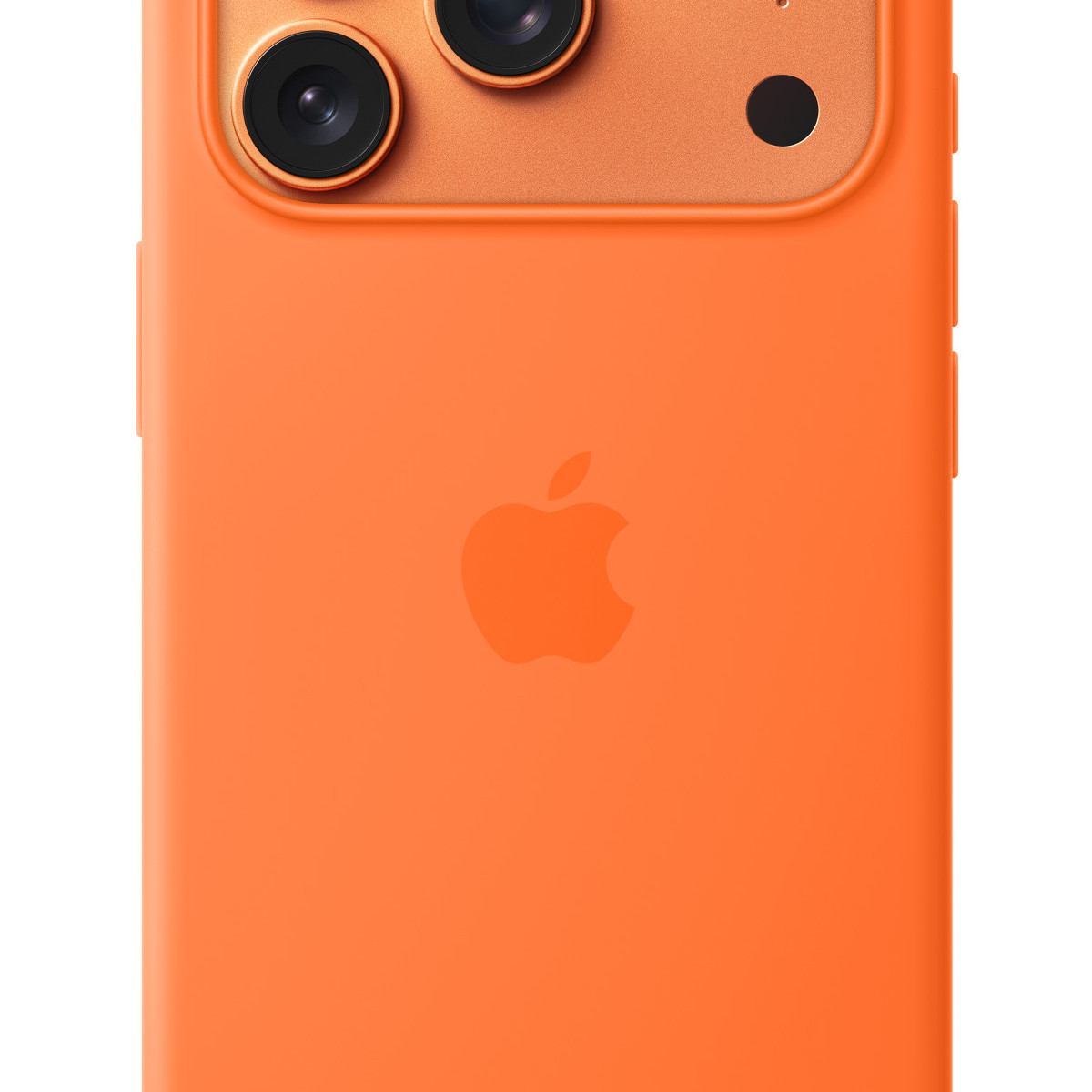 Apple Silikon Case mit MagSafe Handy-Cover für Apple iPhone 17 Pro orange - Büroshop24 - Image 9
