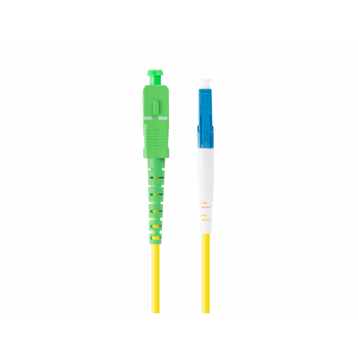 Lanberg Gelb 2M Mono Lc/Upc-Sc/Apc Simplex Fiber Patch Cord G657a1 Lszh