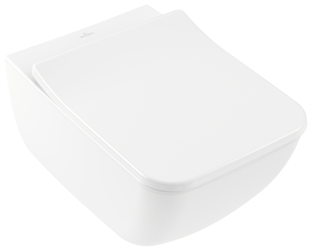 Villeroy&boch - Venticello - Wand-wc Mit Sitz Softclosing, Directflush, Alpinweiß 4611rs01