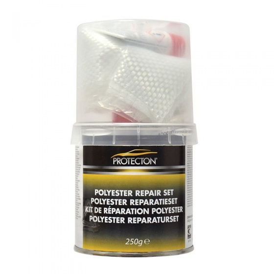 Protecton Polyester Reparaturset 250gr - 242g Resin 8g Hardener