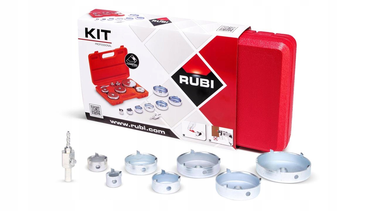 Rubi Hartmetall-Bohrerset - Ri 04995