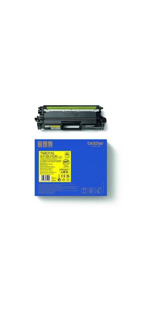 Brother , Toner, Tn-821Xly Super High Yield Toner Cartridge For Ec Prints (Y) - Bild 15