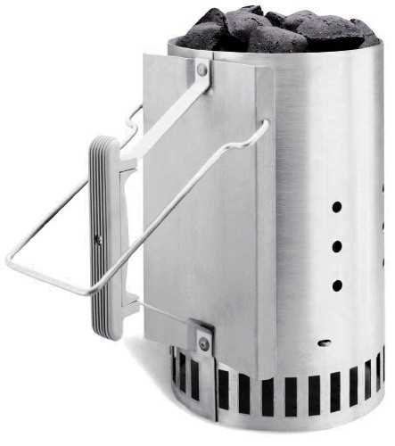 WEBER Anzündkamin »Rapidfire«, Stahl, silberfarben - Image 3