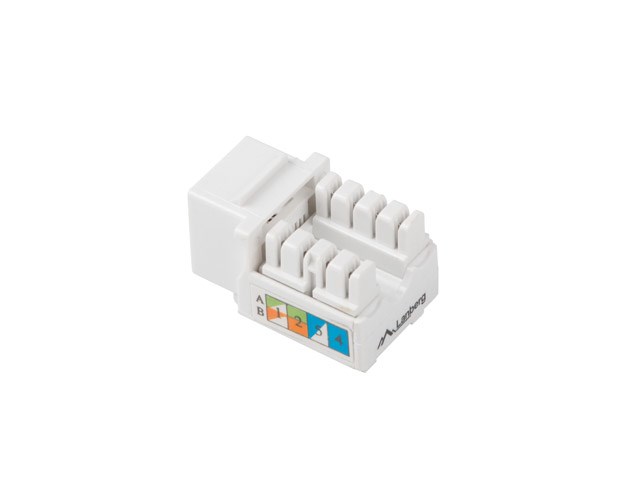 Lanberg Keystone Modul RJ45->LSA Cat.6 UTP 90° - Bild 5