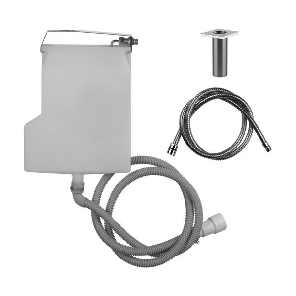 Gessi Grau Securflex Schlauchdurchführung, Rosette
