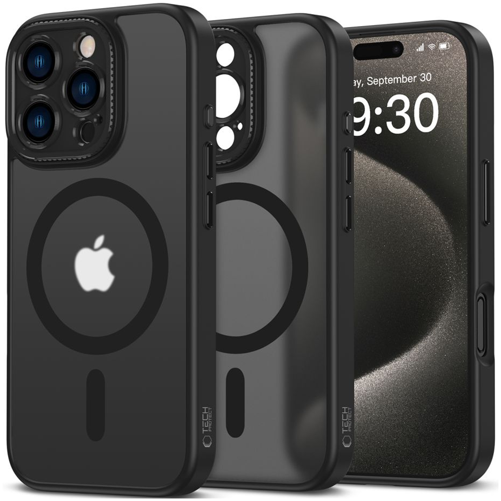 Tech-Protect MagCam Case (Apple iPhone 16 Pro Max), Smartphone Hülle, Transparent - Bild 4
