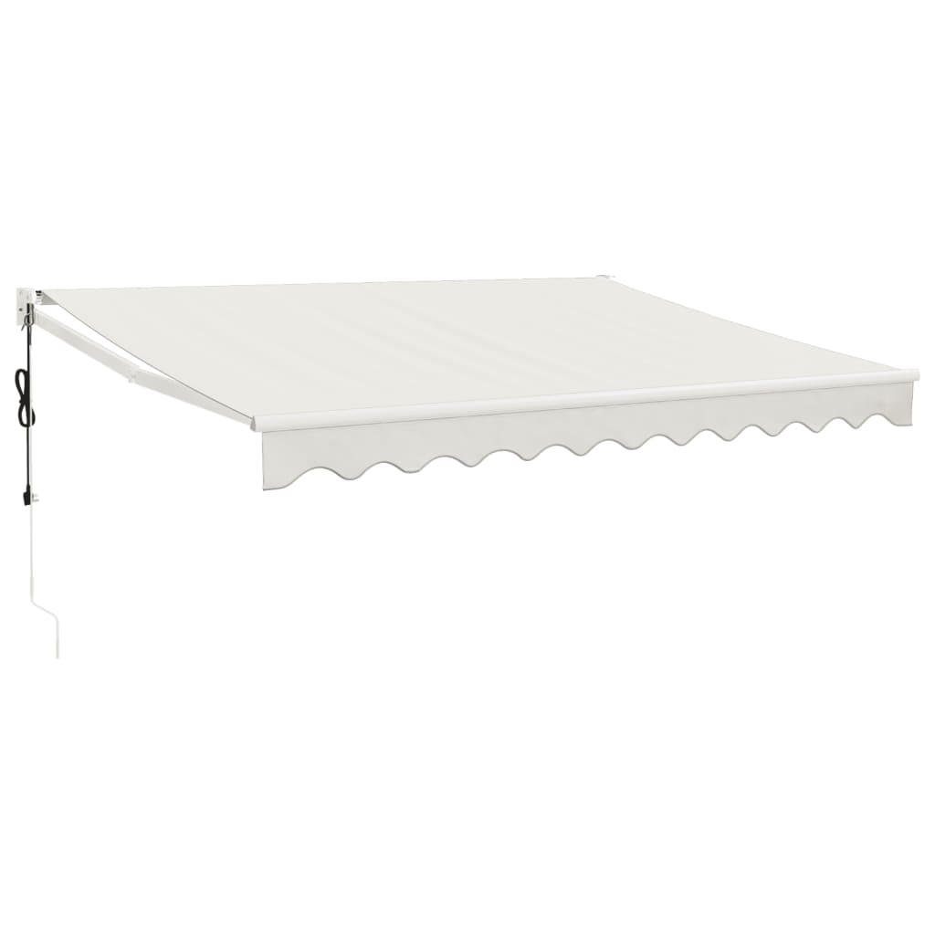 Automatic Retractable Awning Cream 3, 5x2, 5 M Vidaxl