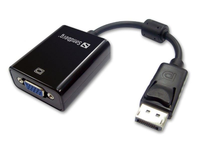 Sandberg 508-43 Adapter DisplayPort to VGA DisplayPortVGA, DisplayPort, ~E~ - Bild 4