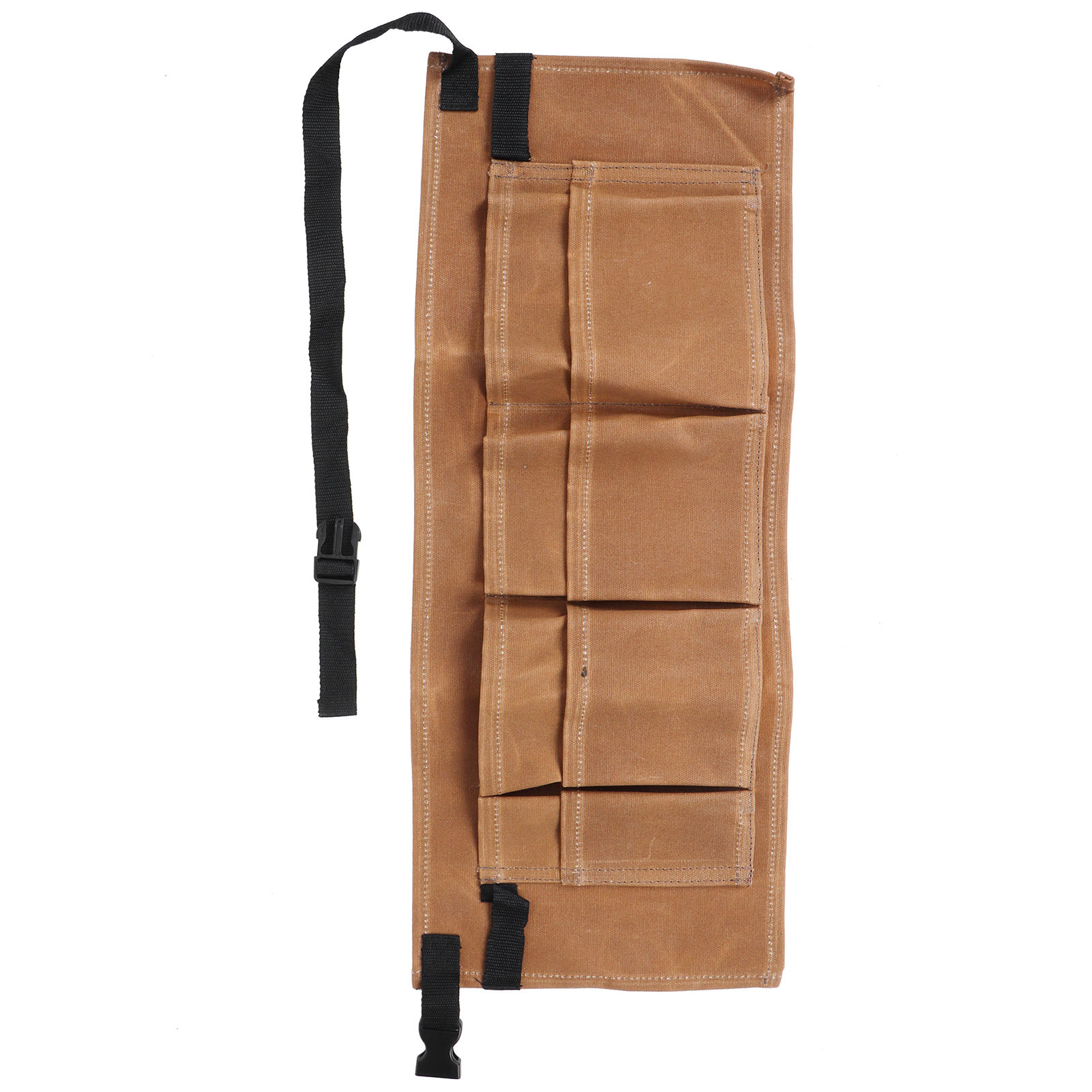 Ceinture porte-outils de jardinage réglable, poches multiples, couleur terre