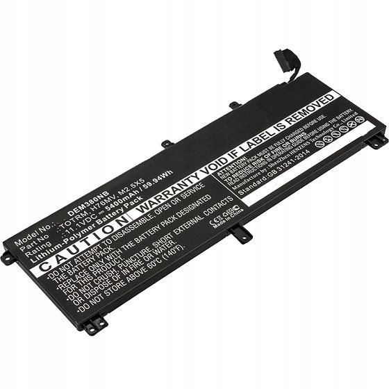 Microbattery Coreparts-Akku Für Dell 07D1wj