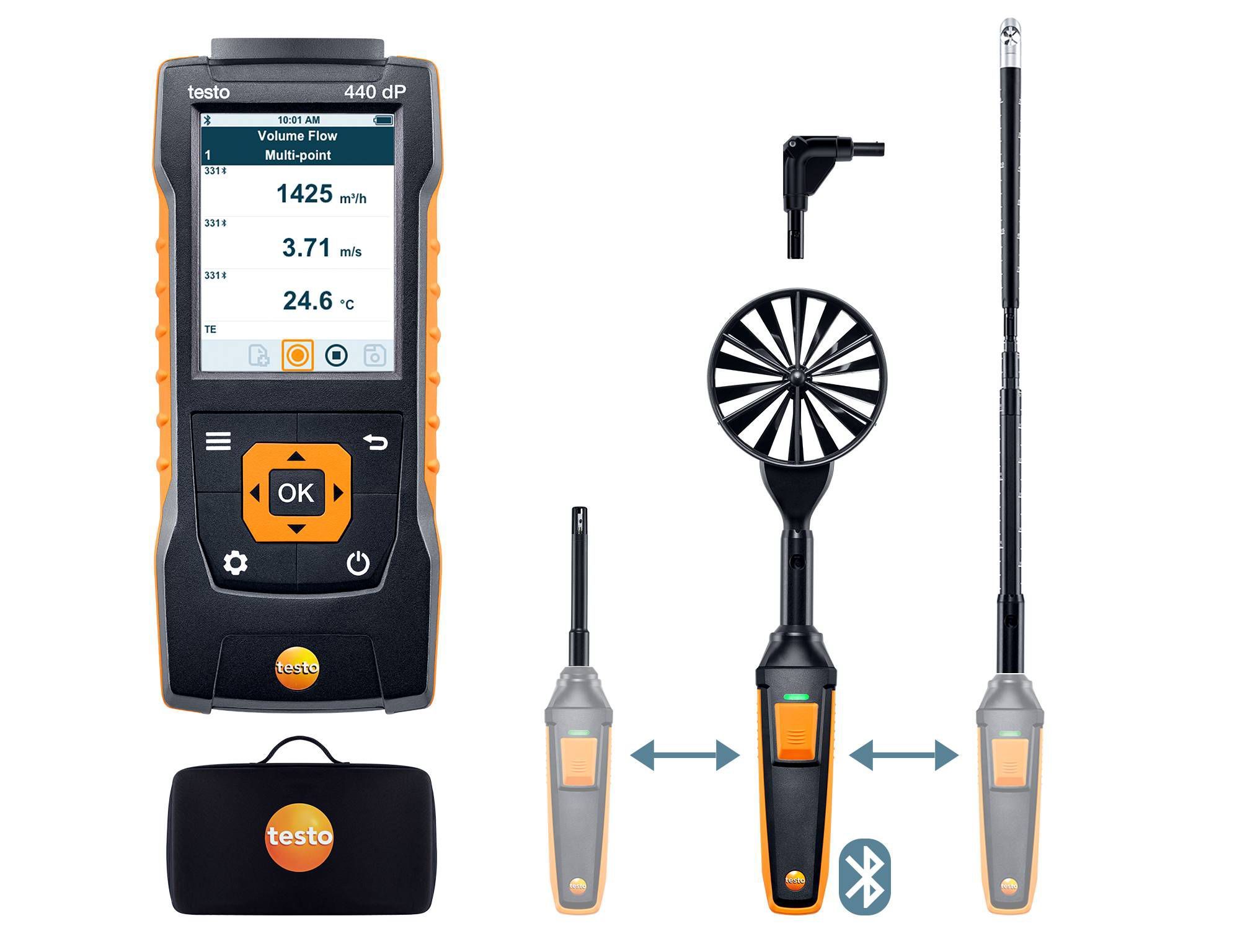 Testo 440 Strömungs-Set 2 0563 4410 - Image 5