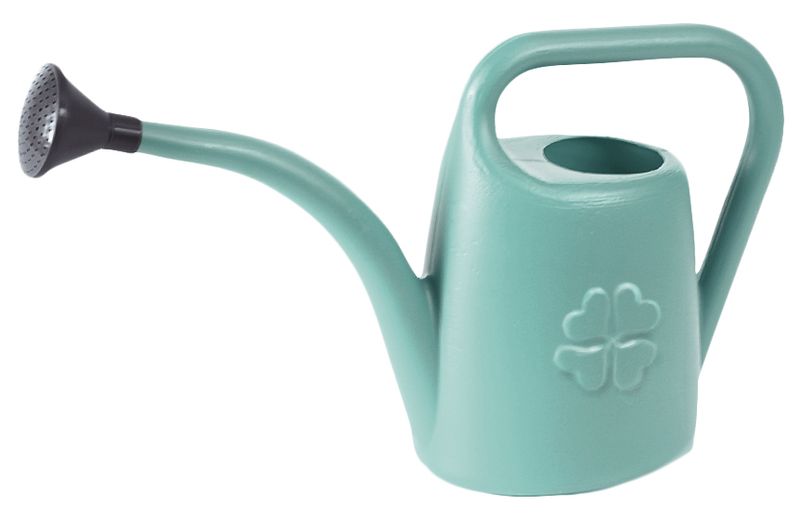 Prosperplast Gießkanne Mit Brause Koni, 5 Liter, Zum Gießen, Kunststoff, Salbei