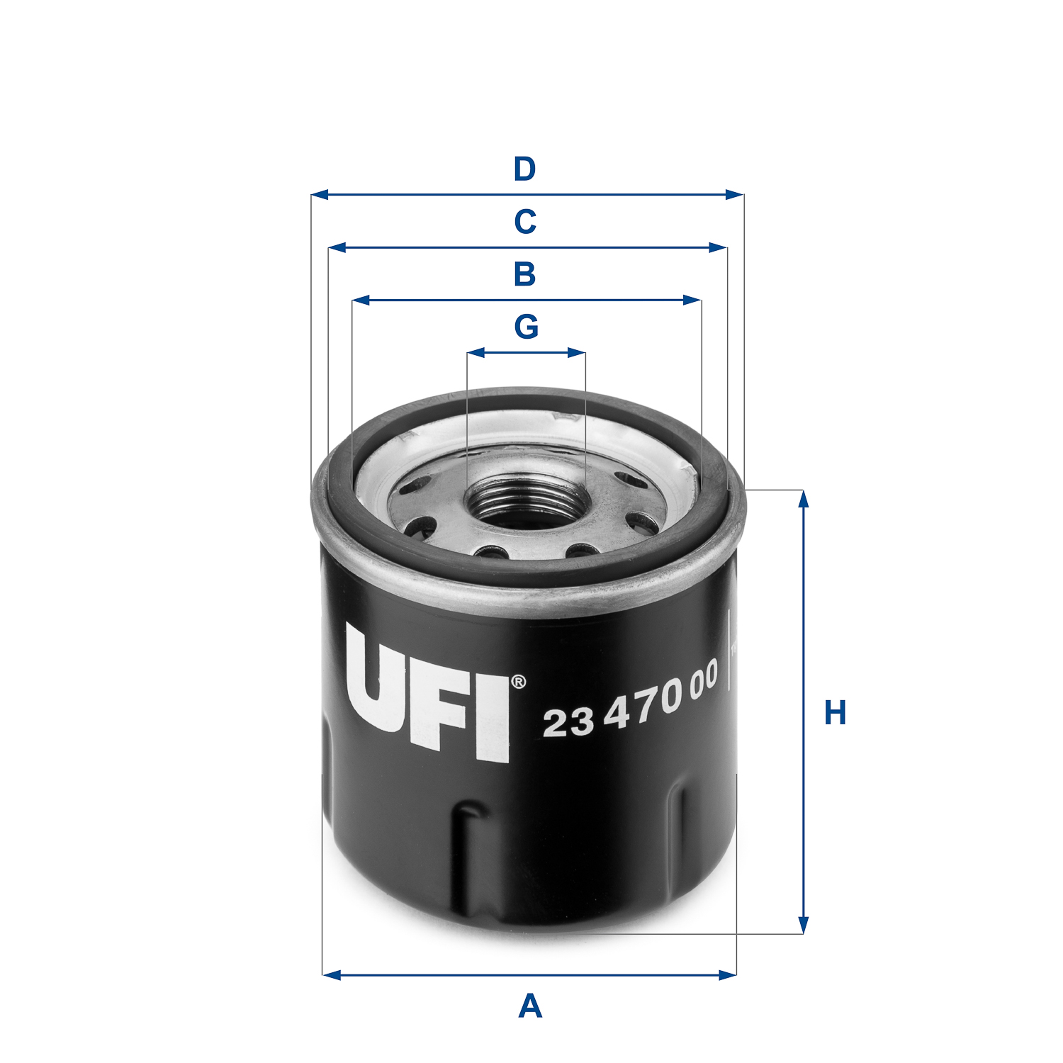 Ufi Filters Ufi 23.470.00 Ufi Ölfilter