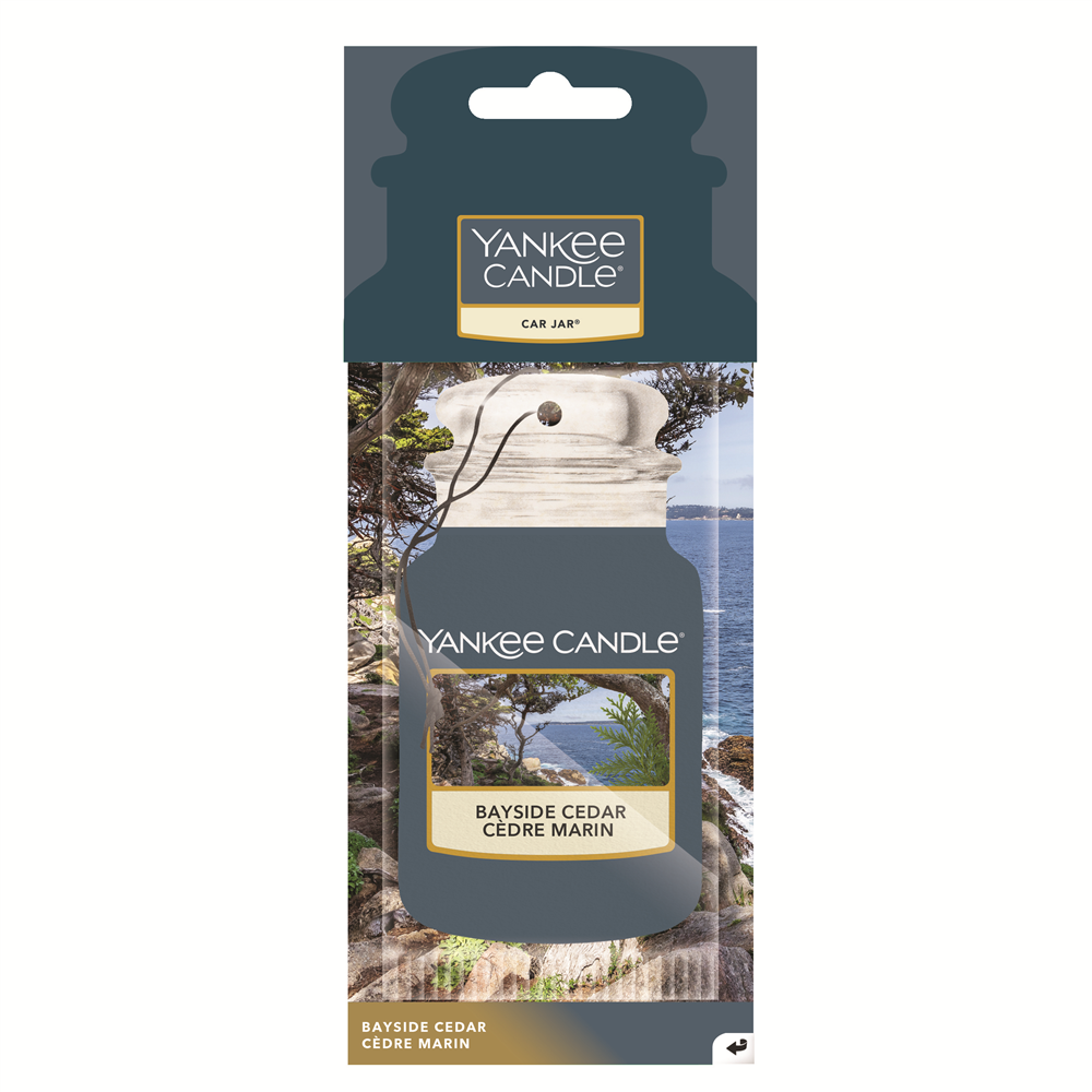 Car Jar Paper Bayside Cedar - Yankee Candle