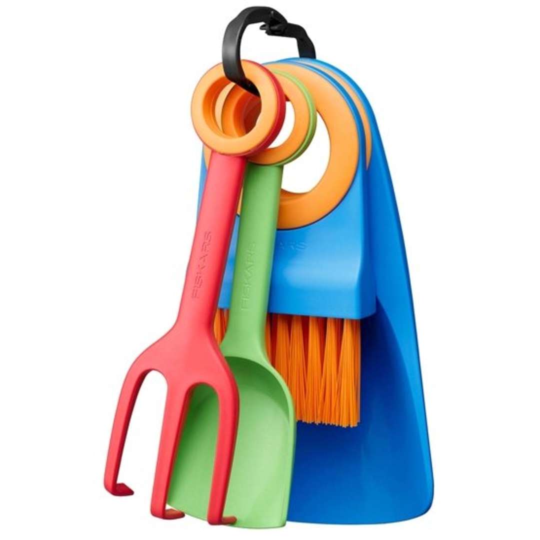 Fiskars Mehrfarbig Bodenbearbeitungs- Set 4-Tlg. Myfirst 16 Stk
