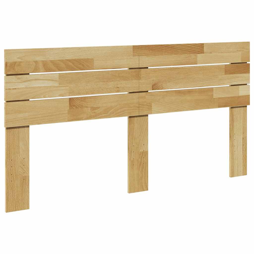 Vidaxl Testiera 150 Cm In Legno Massello Di Rovere