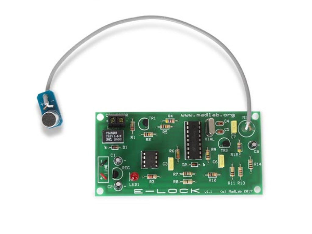 Velleman Grün Madlab Elektronik-Bausatz - Elektronisches Schloss