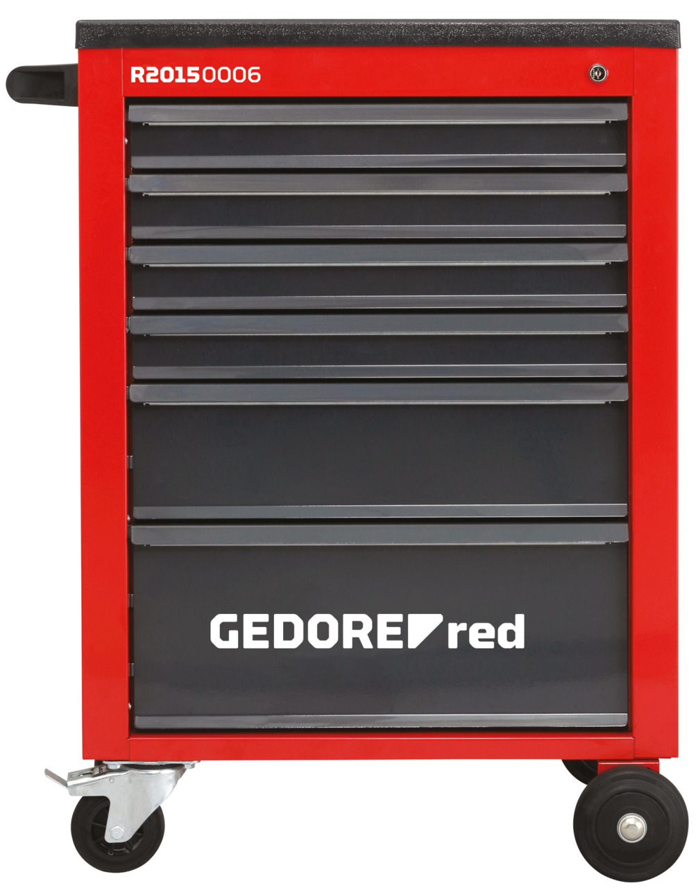 GEDORE red Werkzeugwagen, MECHANIC mit 6 Schubladen - rot - Image 3