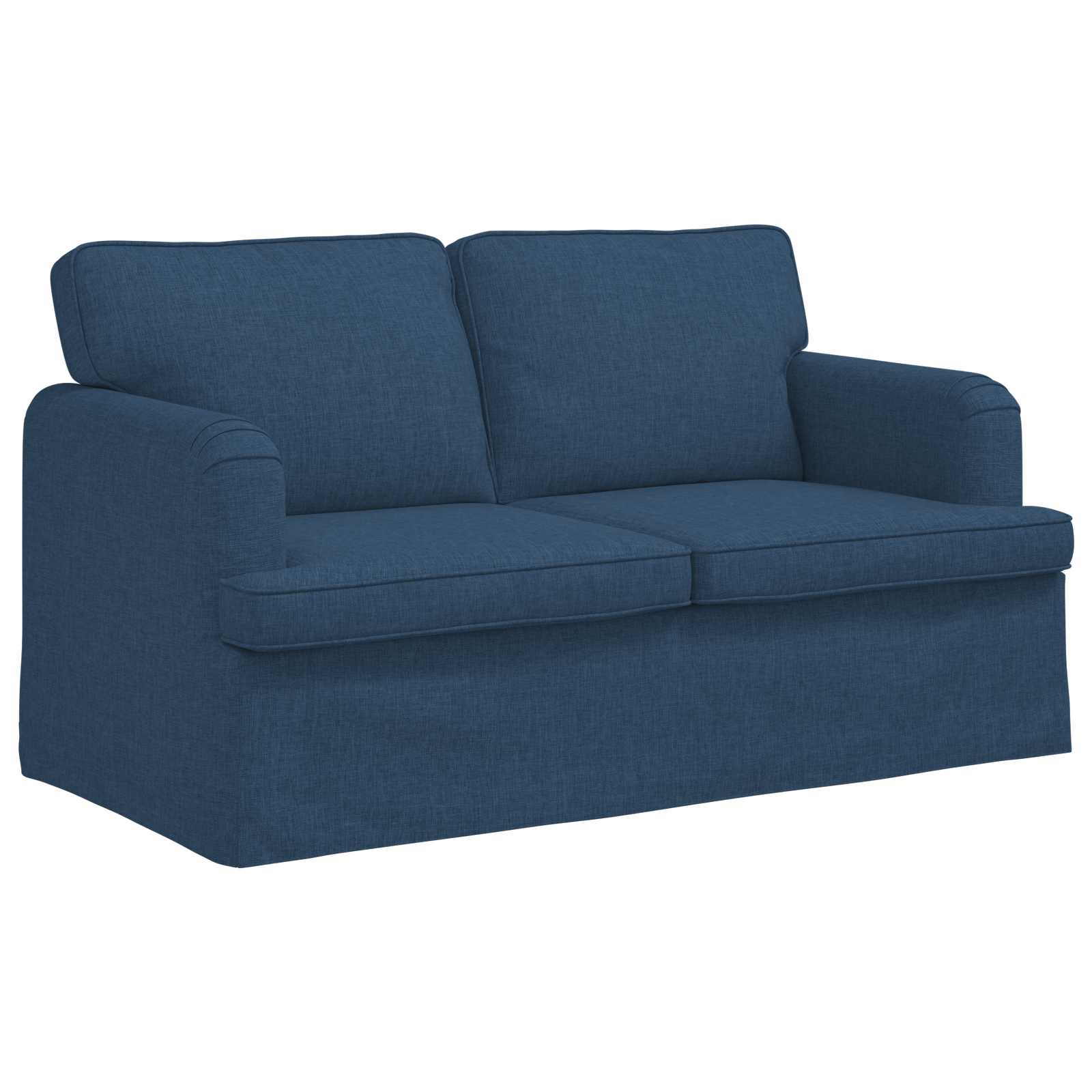 Sofa Blue 144 X 80 X 85 Cm Fabric Vidaxl